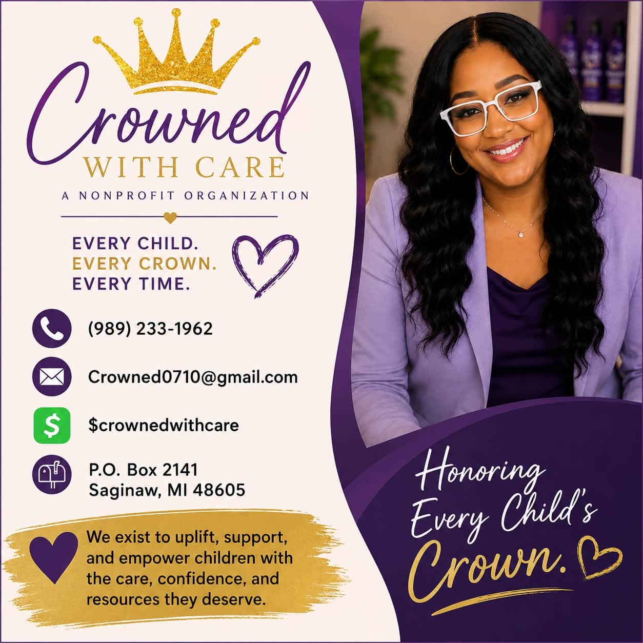 Founder smile card